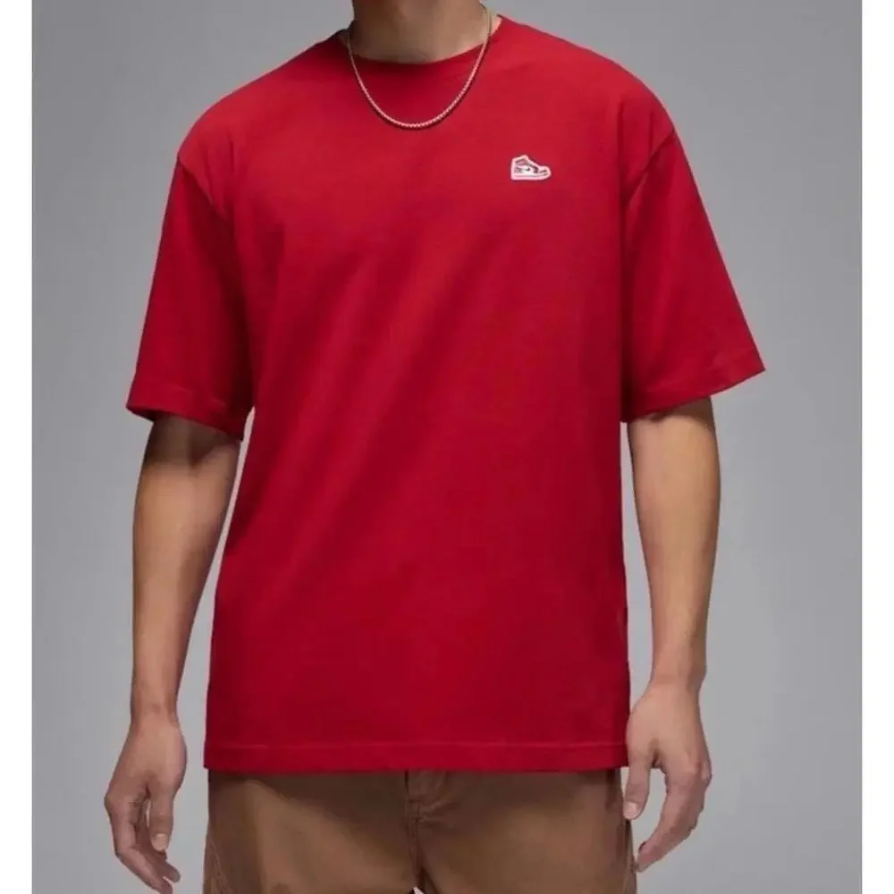 $52 NWT Men's Jordan Brand Sneaker Patch T-Shirt Size Medium